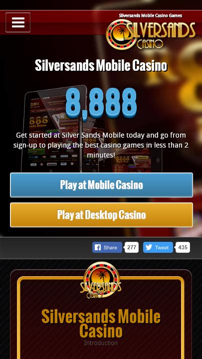 silversands casino download